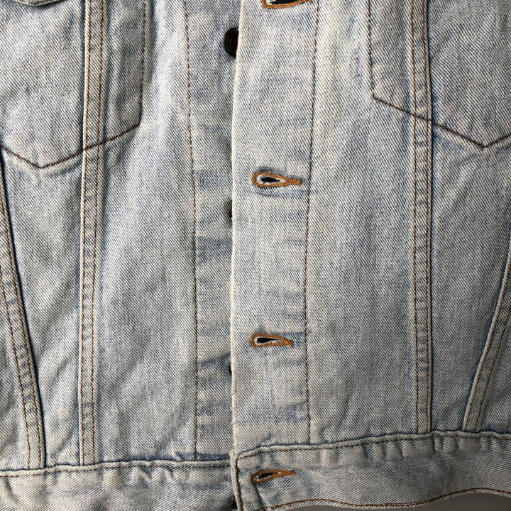 90'S Levi's 70507-4834 Denim Jacket, Men's Size Medium, Vintage cotton blue type Vintage Second Hand