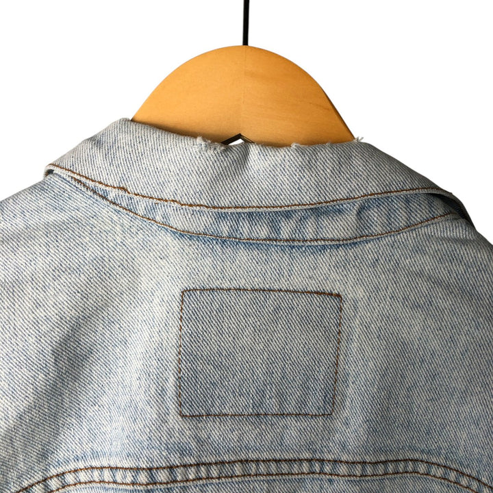 90'S Levi's 70507-4834 Denim Jacket, Men's Size Medium, Vintage cotton blue type Vintage Second Hand