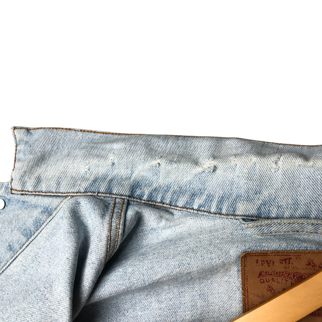 90'S Levi's 70507-4834 Denim Jacket, Men's Size Medium, Vintage cotton blue type Vintage Second Hand