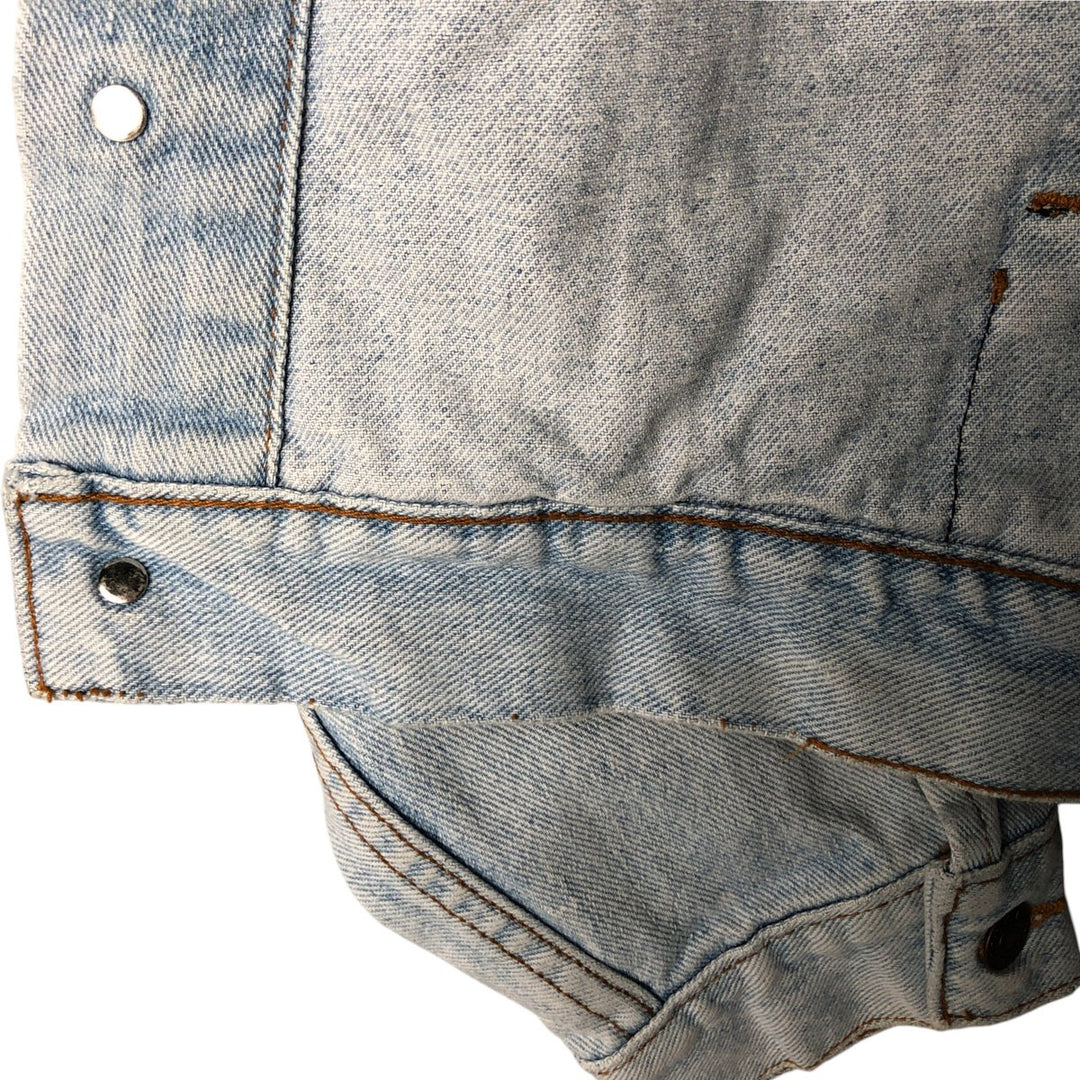 90'S Levi's 70507-4834 Denim Jacket, Men's Size Medium, Vintage cotton blue type Vintage Second Hand