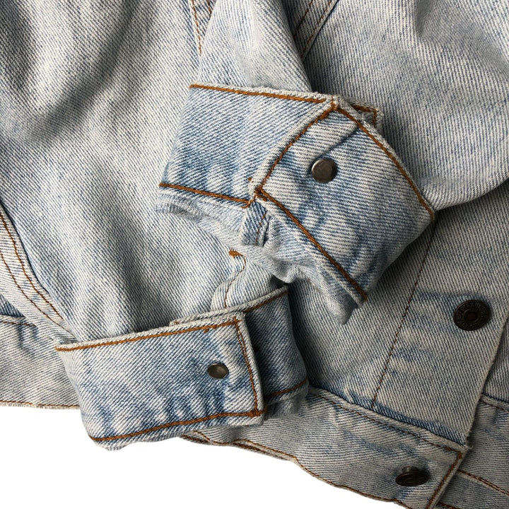 90'S Levi's 70507-4834 Denim Jacket, Men's Size Medium, Vintage cotton blue type Vintage Second Hand