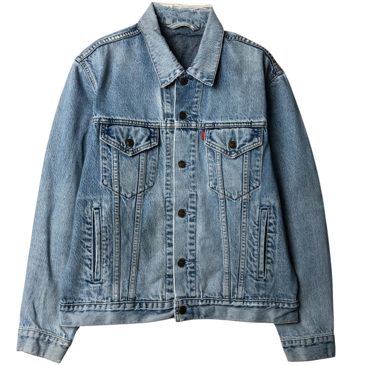 90'S Levi's 70503-0216 denim jacket, denim jacket, men's size M, vintage cotton blue type Vintage Second Hand
