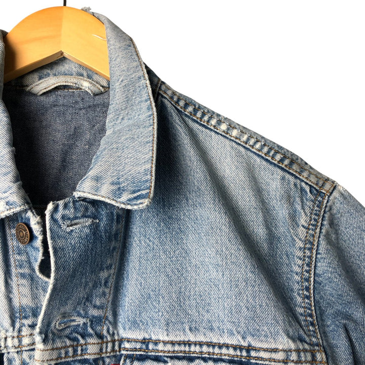 90'S Levi's 70503-0216 denim jacket, denim jacket, men's size M, vintage cotton blue type Vintage Second Hand