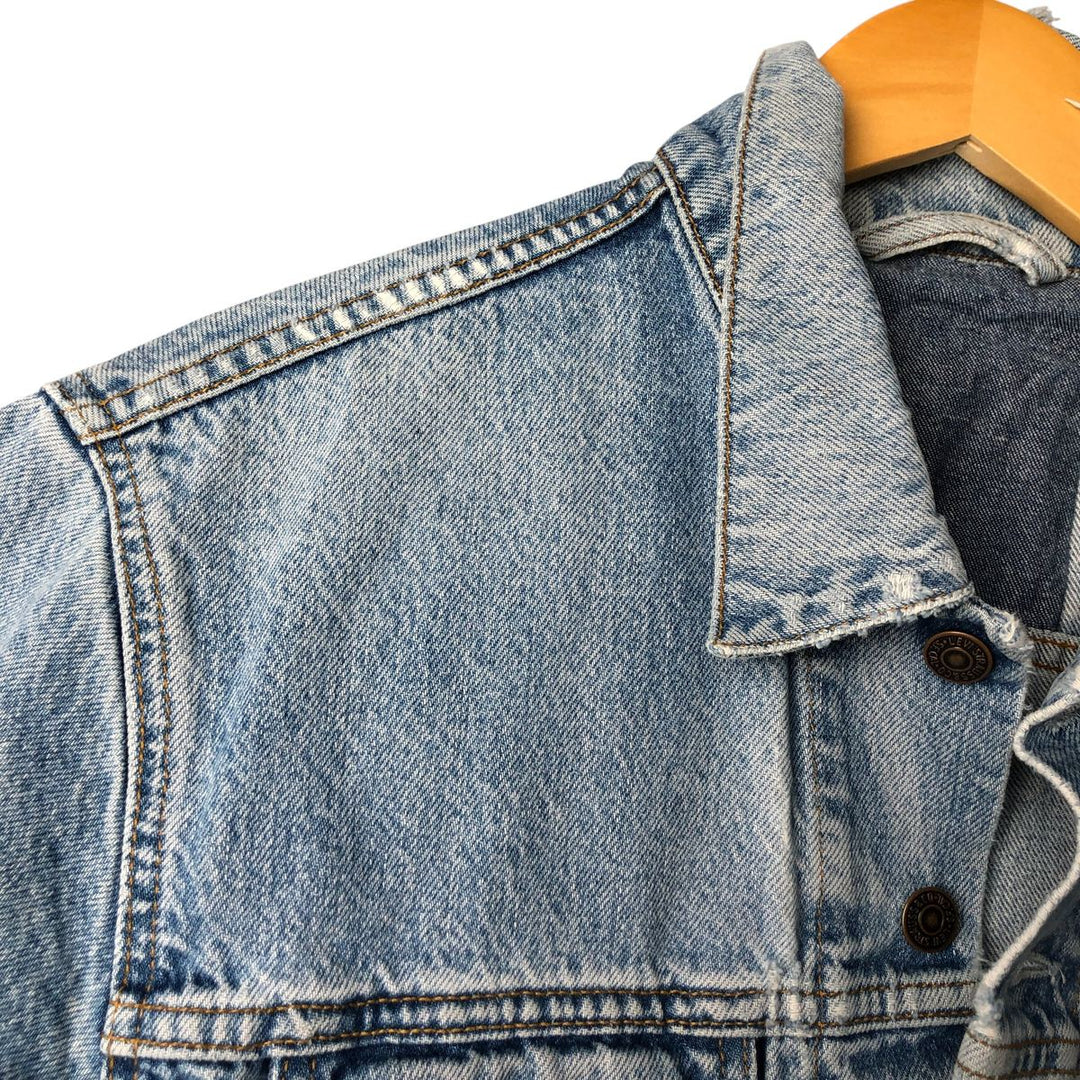 90'S Levi's 70503-0216 denim jacket, denim jacket, men's size M, vintage cotton blue type Vintage Second Hand