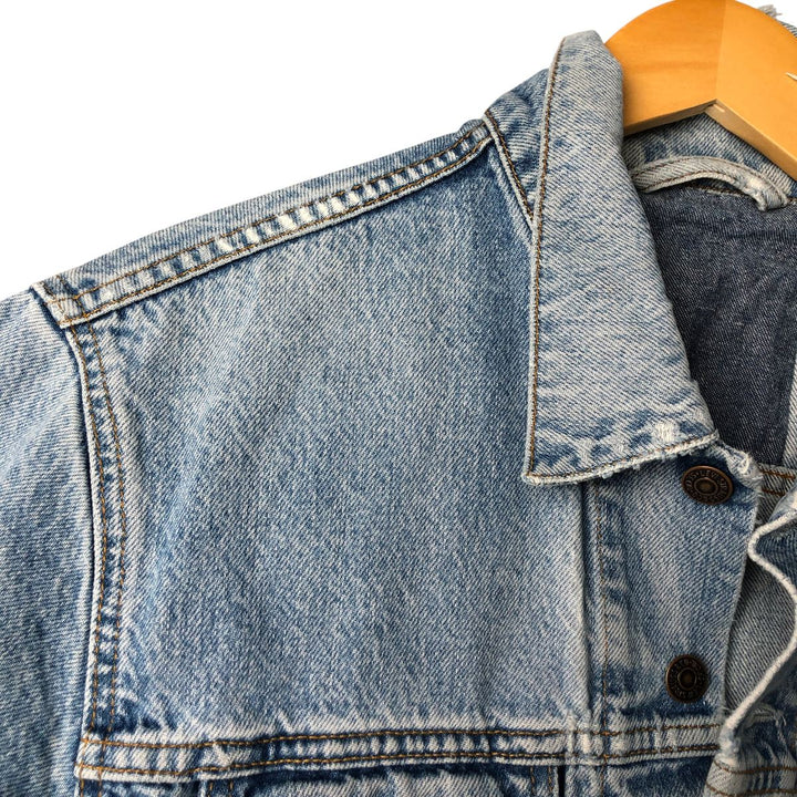 90'S Levi's 70503-0216 denim jacket, denim jacket, men's size M, vintage cotton blue type Vintage Second Hand