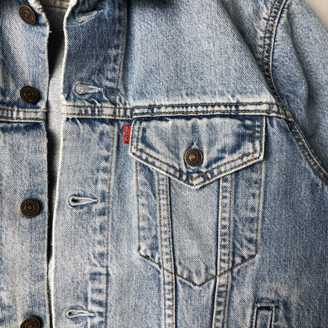 90'S Levi's 70503-0216 denim jacket, denim jacket, men's size M, vintage cotton blue type Vintage Second Hand