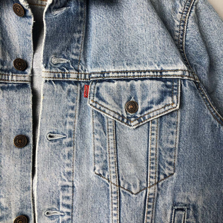 90'S Levi's 70503-0216 denim jacket, denim jacket, men's size M, vintage cotton blue type Vintage Second Hand
