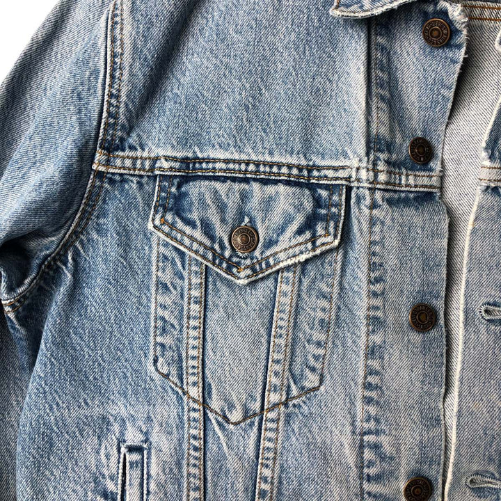 90'S Levi's 70503-0216 denim jacket, denim jacket, men's size M, vintage cotton blue type Vintage Second Hand