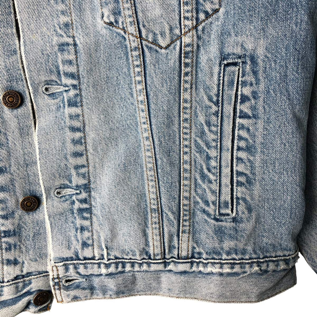 90'S Levi's 70503-0216 denim jacket, denim jacket, men's size M, vintage cotton blue type Vintage Second Hand