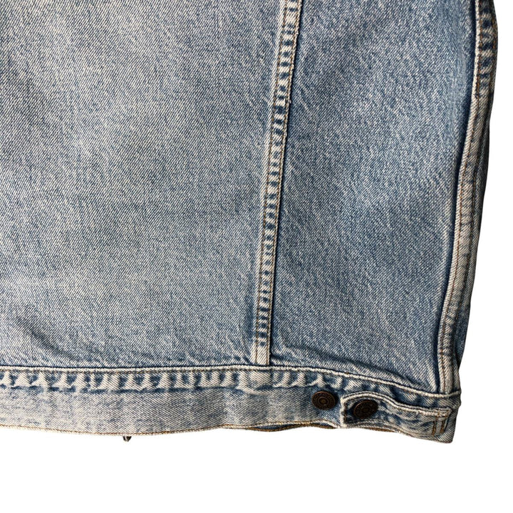 90'S Levi's 70503-0216 denim jacket, denim jacket, men's size M, vintage cotton blue type Vintage Second Hand