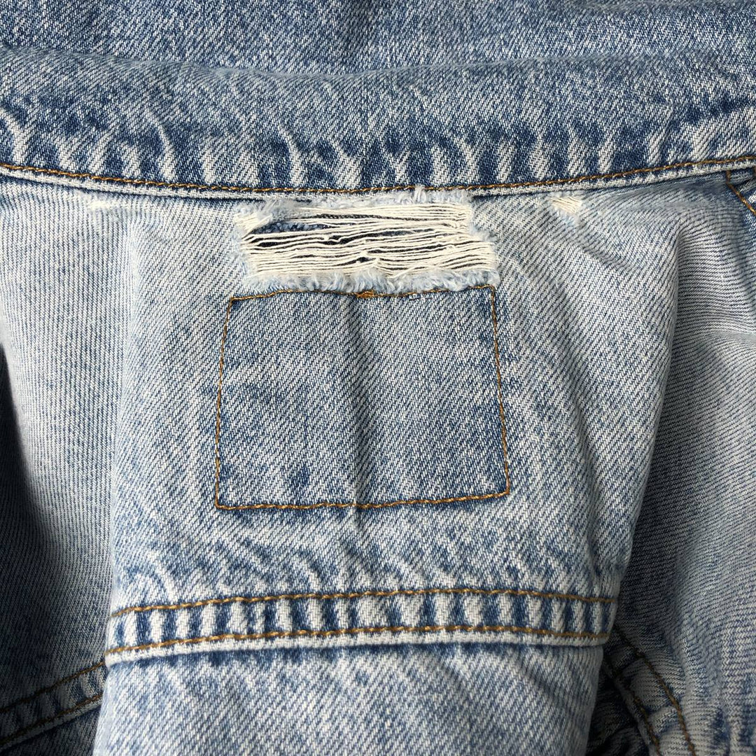 90'S Levi's 70503-0216 denim jacket, denim jacket, men's size M, vintage cotton blue type Vintage Second Hand