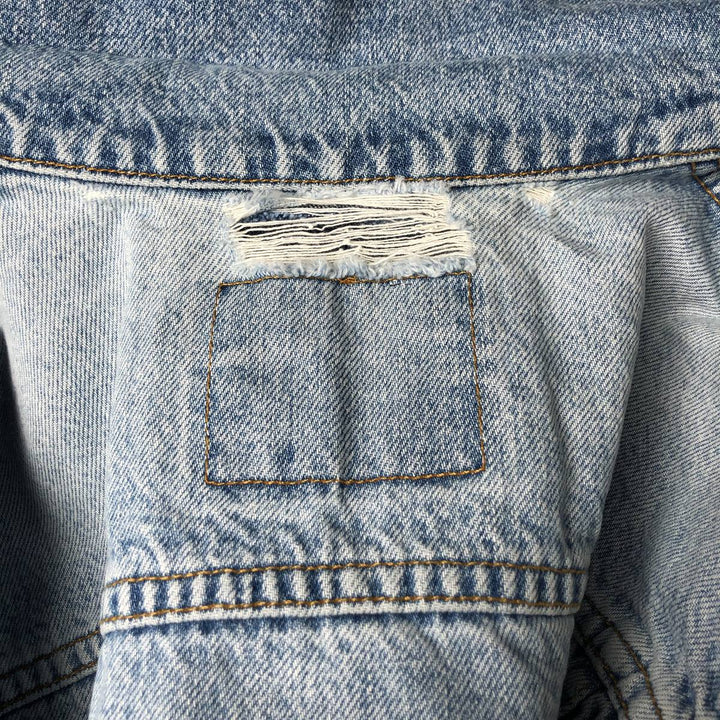90'S Levi's 70503-0216 denim jacket, denim jacket, men's size M, vintage cotton blue type Vintage Second Hand