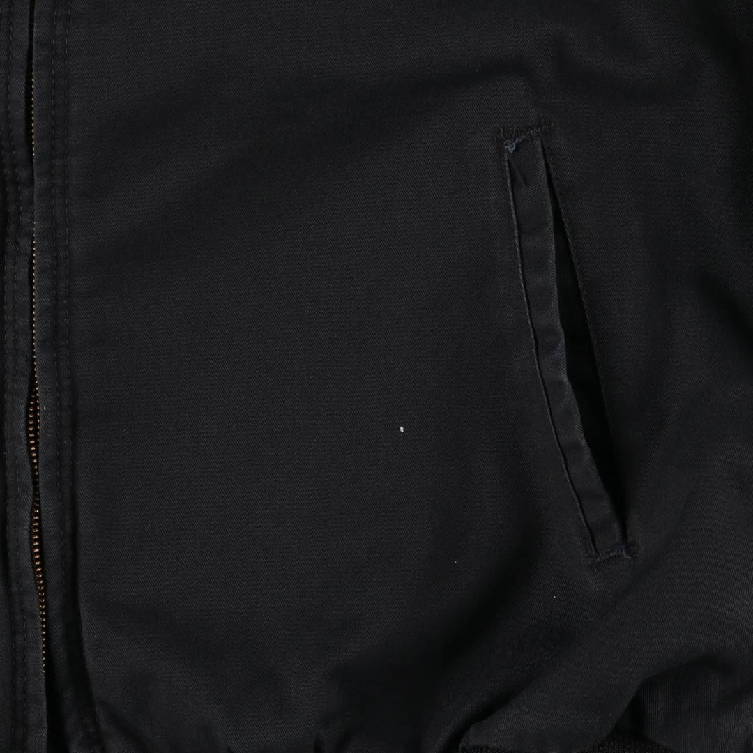 90'S Red Kap Work Blouson, Men's XL, Vintage polyester black type Vintage Second Hand