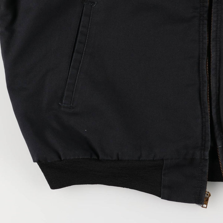 90'S Red Kap Work Blouson, Men's XL, Vintage polyester black type Vintage Second Hand