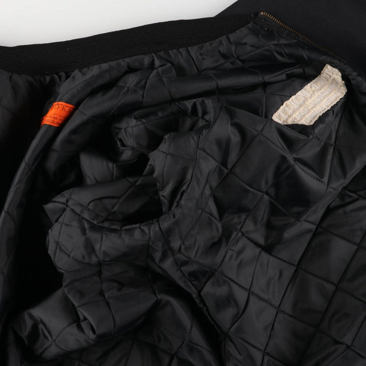 90'S Red Kap Work Blouson, Men's XL, Vintage polyester black type Vintage Second Hand