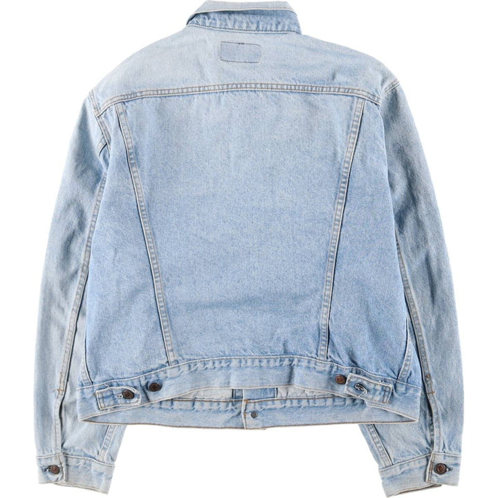 90'S Levi's 70506-0214 denim jacket, denim jacket, made in USA, men's size M, vintage cotton blue type Vintage Second Hand