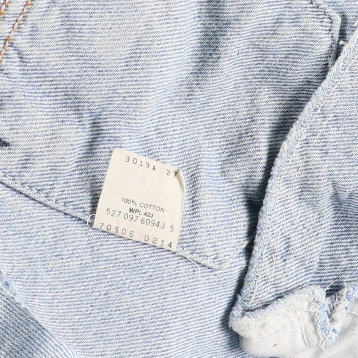 90'S Levi's 70506-0214 denim jacket, denim jacket, made in USA, men's size M, vintage cotton blue type Vintage Second Hand