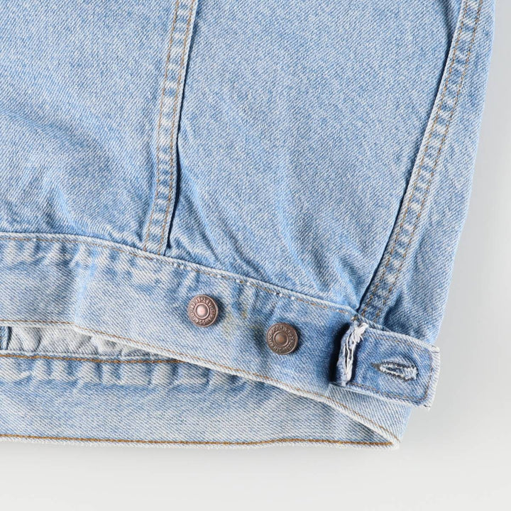 90'S Levi's 70506-0214 denim jacket, denim jacket, made in USA, men's size M, vintage cotton blue type Vintage Second Hand
