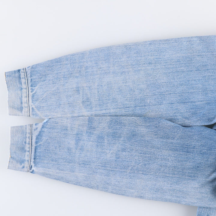Vintage 1970'S Wrangler denim jacket, made in the USA, size S, men's unclear blue type Vintage Second Hand