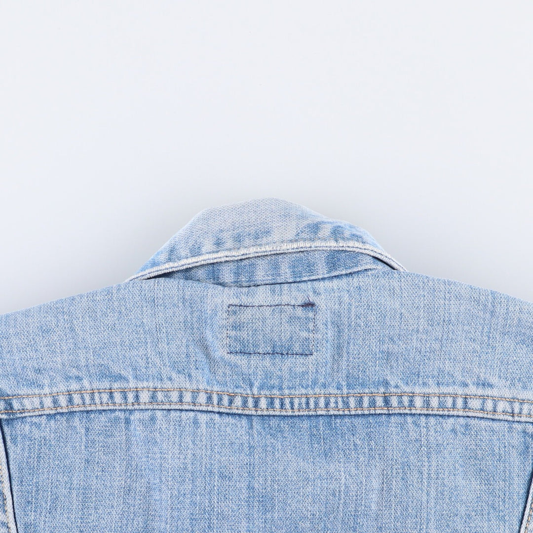 Vintage 1970'S Wrangler denim jacket, made in the USA, size S, men's unclear blue type Vintage Second Hand