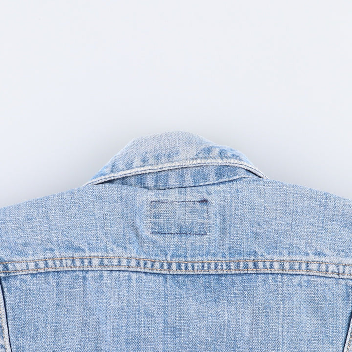 Vintage 1970'S Wrangler denim jacket, made in the USA, size S, men's unclear blue type Vintage Second Hand