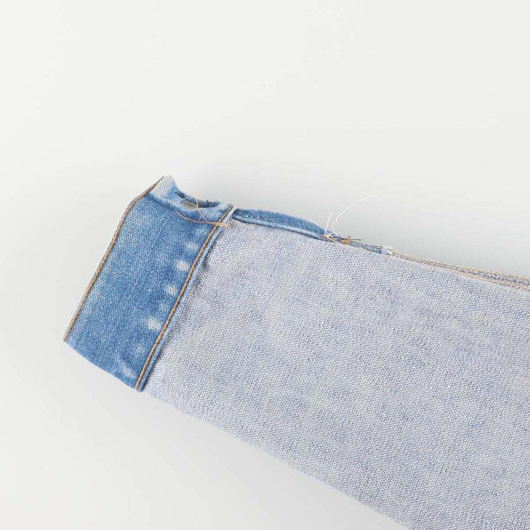 Vintage 70'S Wrangler denim jacket, made in the USA, size M for men unclear blue type Vintage Second Hand