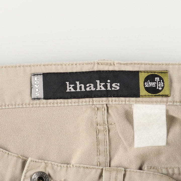 Levi's SILVER TAB Khakis Chino Cargo Pants, Men's Size 36 unclear Khaki type beige Vintage Second Hand