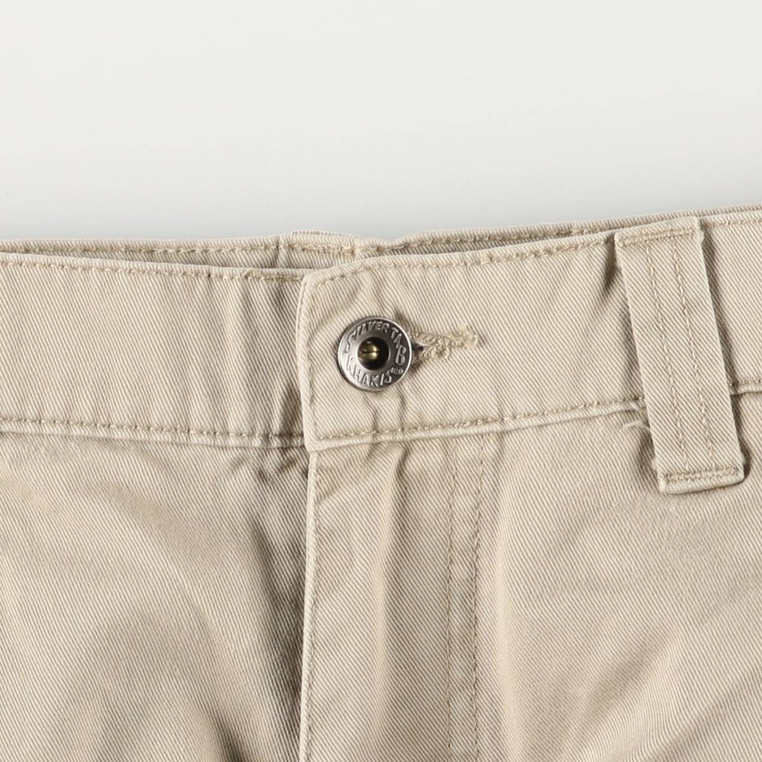 Levi's SILVER TAB Khakis Chino Cargo Pants, Men's Size 36 unclear Khaki type beige Vintage Second Hand