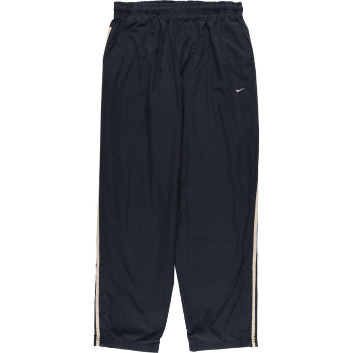 00'S Nike Nylon Pants, Shaka Shaka Pants, Men's L size polyester black type Vintage Second Hand