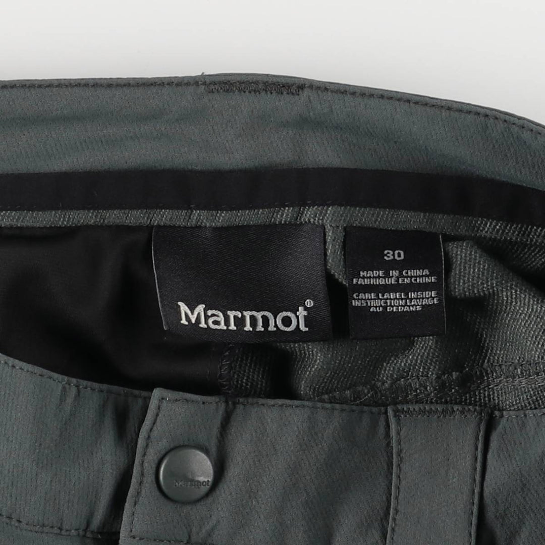 Marmot Nylon Pants, Shaka Shaka Pants, Men's Size Small Nylon Khaki type Vintage Second Hand