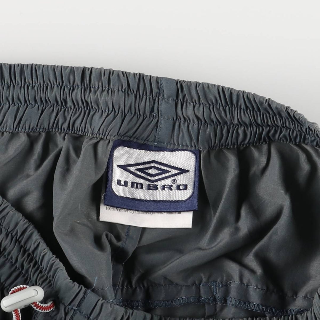 Umbro Nylon Pants, Shaka Shaka Pants, Men's Size L Nylon gray type Vintage Second Hand