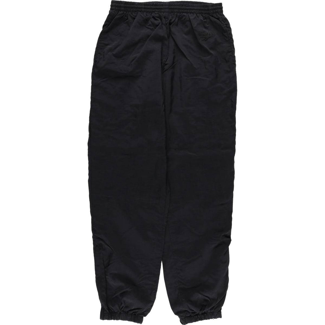 Reebok Nylon Shaka Shaka Pants, Men's Size L Nylon black type Vintage Second Hand