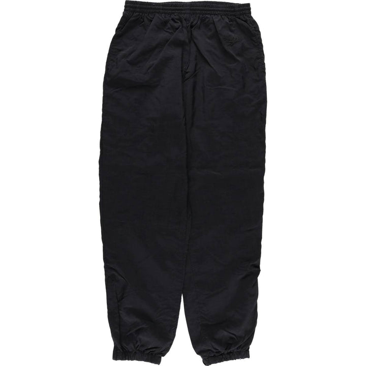 Reebok Nylon Shaka Shaka Pants, Men's Size L Nylon black type Vintage Second Hand