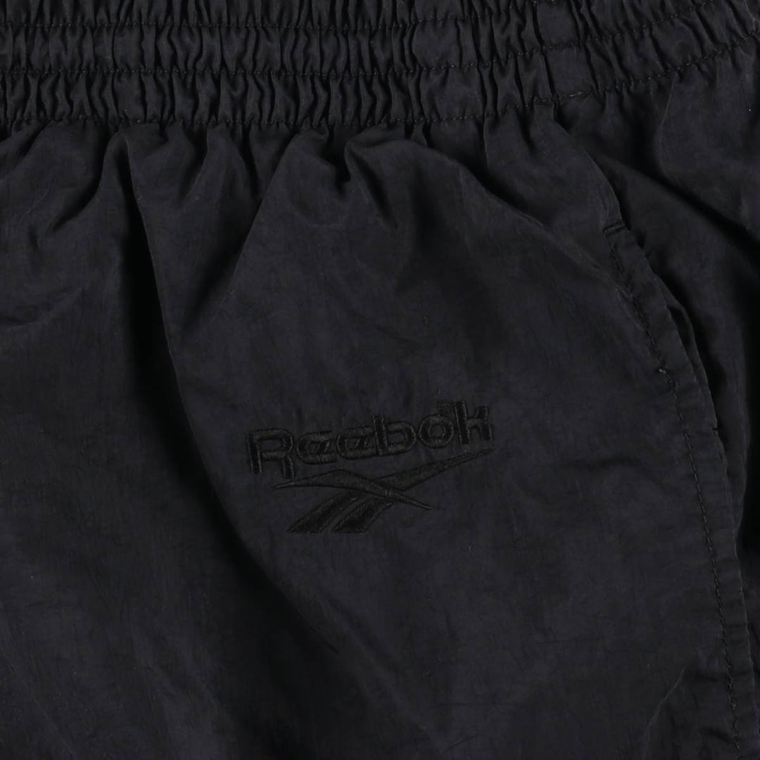 Reebok Nylon Shaka Shaka Pants, Men's Size L Nylon black type Vintage Second Hand