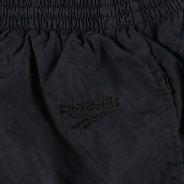 Reebok Nylon Shaka Shaka Pants, Men's Size L Nylon black type Vintage Second Hand