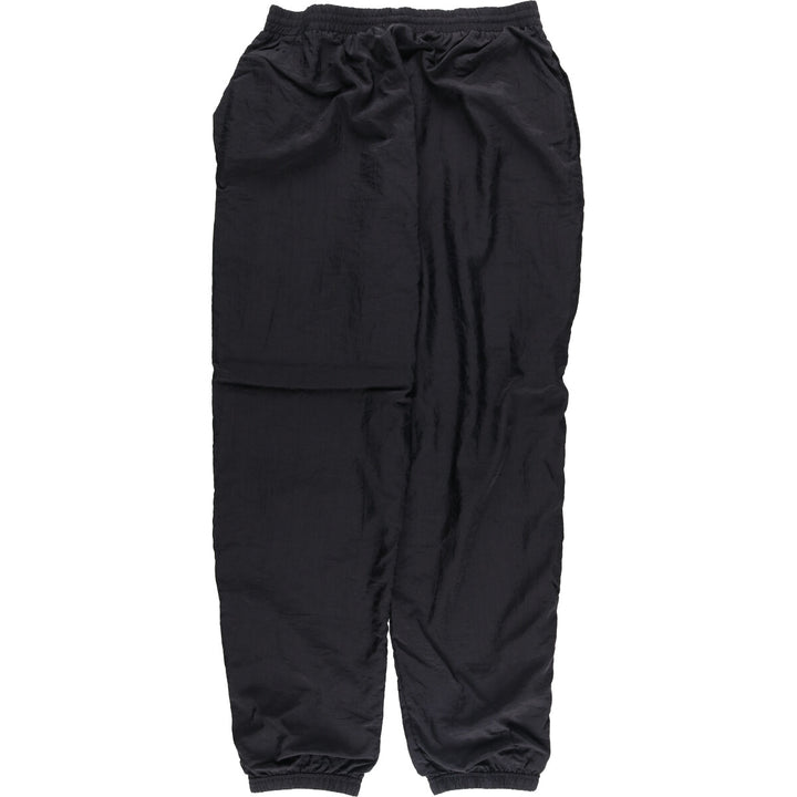 90'S Reebok Nylon Shaka Shaka Pants, Men's XL, Vintage Nylon black type Vintage Second Hand