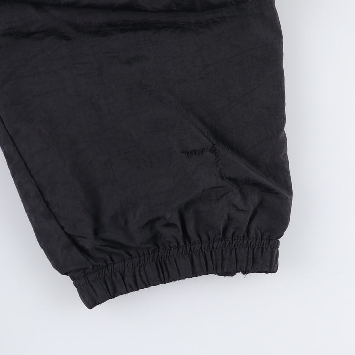 90'S Reebok Nylon Shaka Shaka Pants, Men's XL, Vintage Nylon black type Vintage Second Hand