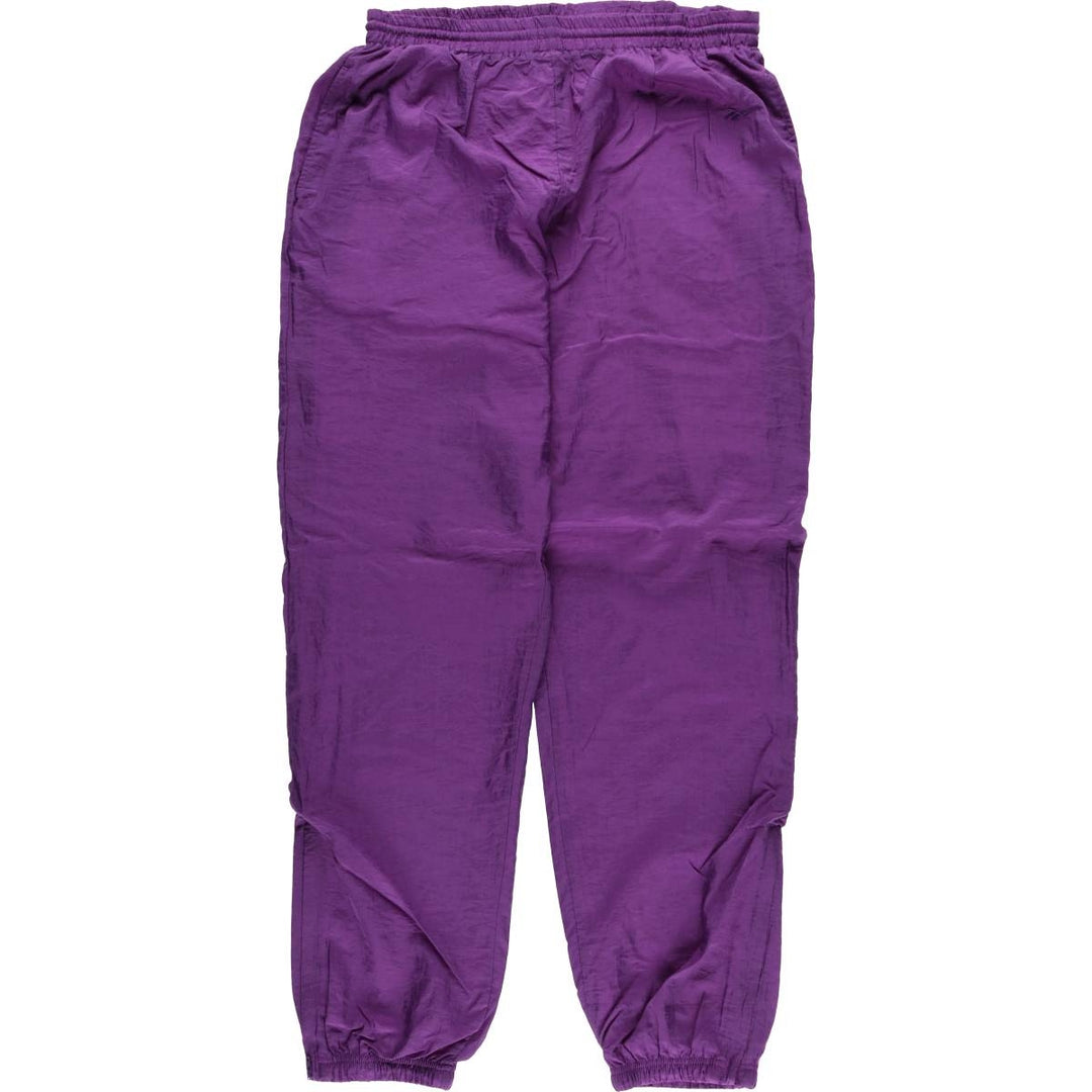 Reebok Nylon Shaka Shaka Pants, Men's Size L polyester purple type Vintage Second Hand