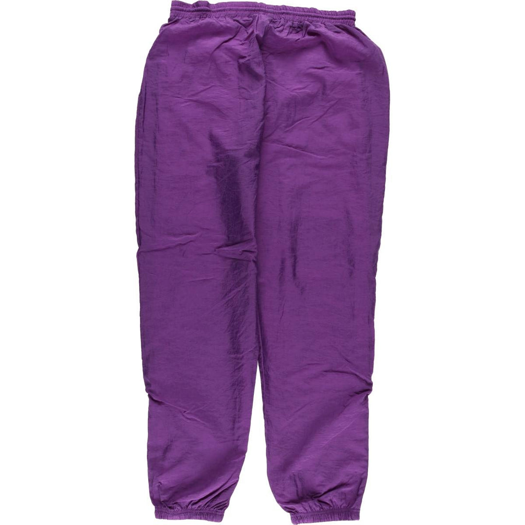 Reebok Nylon Shaka Shaka Pants, Men's Size L polyester purple type Vintage Second Hand