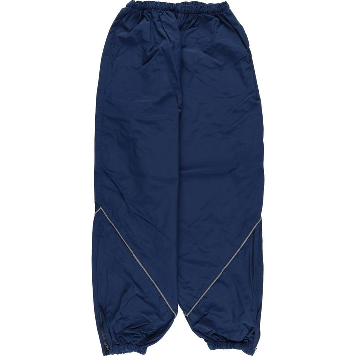 00'S US military genuine SKILCRAFT PTU training pants, nylon pants, rustling pants, made in USA, LARGE Nylon navy blue type Vintage Second Hand