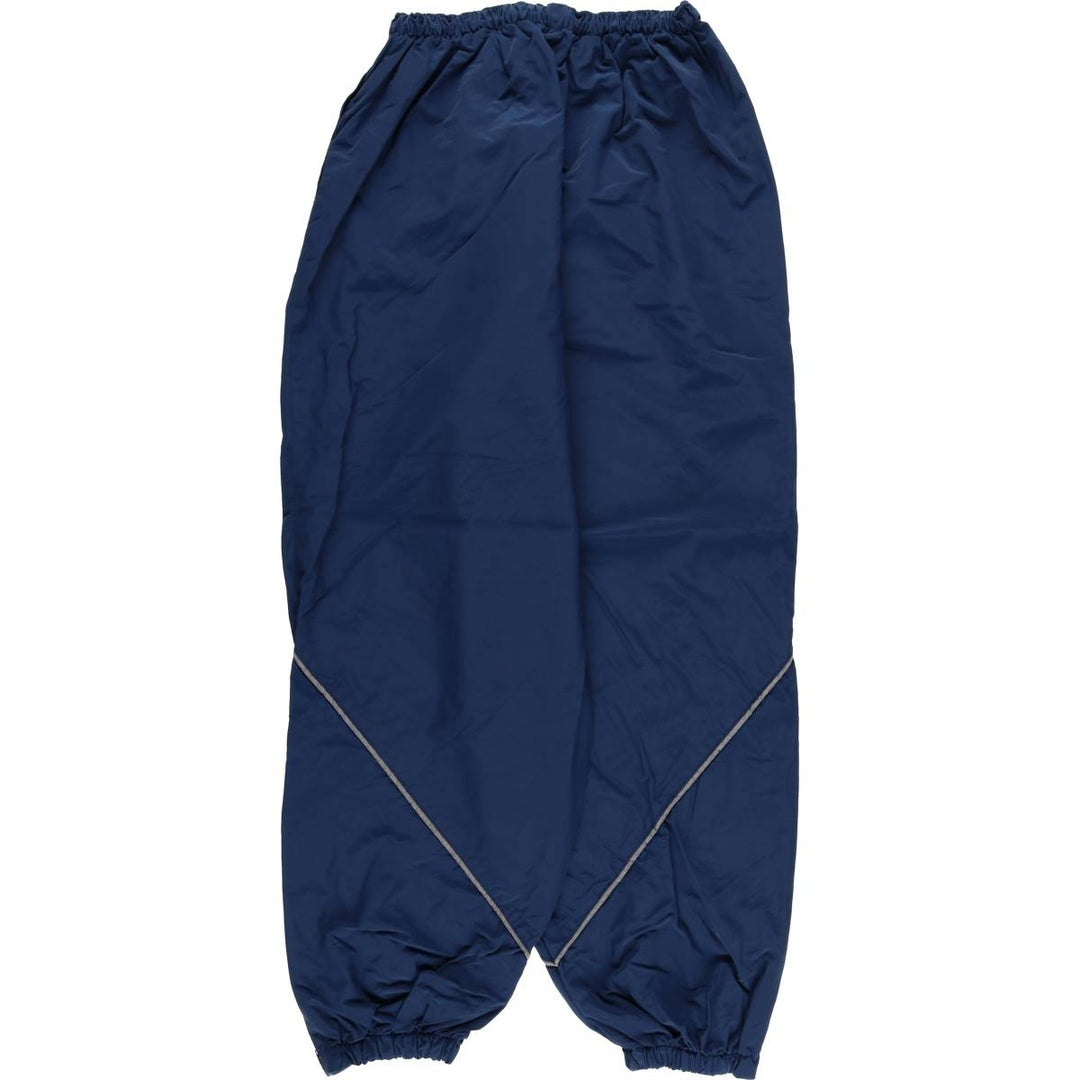 00'S US military genuine SKILCRAFT PTU training pants, nylon pants, rustling pants, made in USA, LARGE Nylon navy blue type Vintage Second Hand