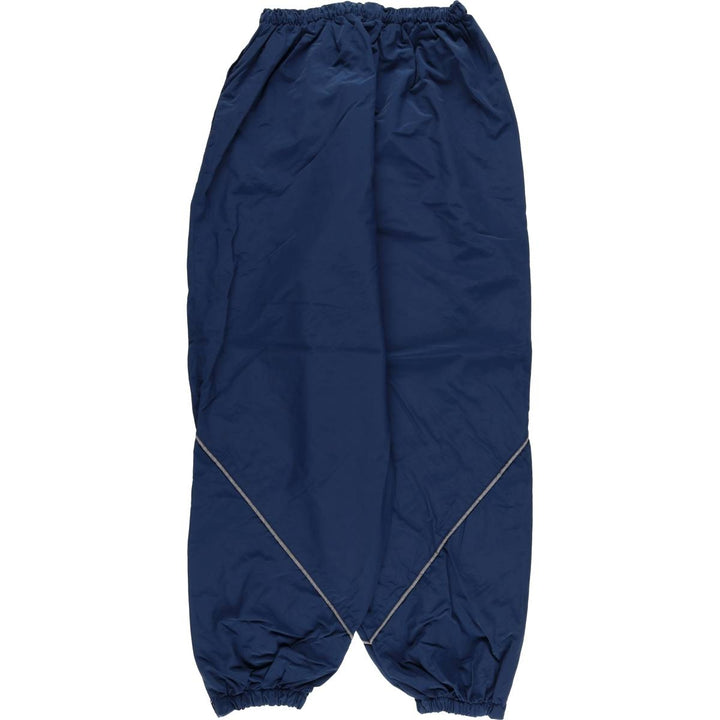 00'S US military genuine SKILCRAFT PTU training pants, nylon pants, rustling pants, made in USA, LARGE Nylon navy blue type Vintage Second Hand