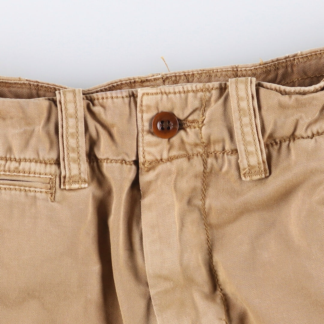 Ralph Lauren POLO by Ralph Lauren Chino Shorts Shorts Men's W33 equivalent cotton brown type Vintage Second Hand
