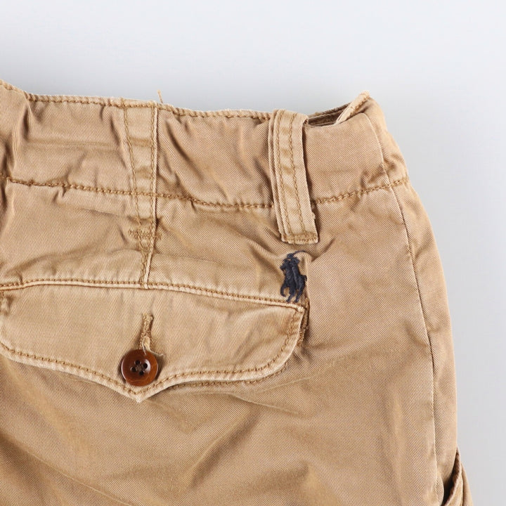 Ralph Lauren POLO by Ralph Lauren Chino Shorts Shorts Men's W33 equivalent cotton brown type Vintage Second Hand