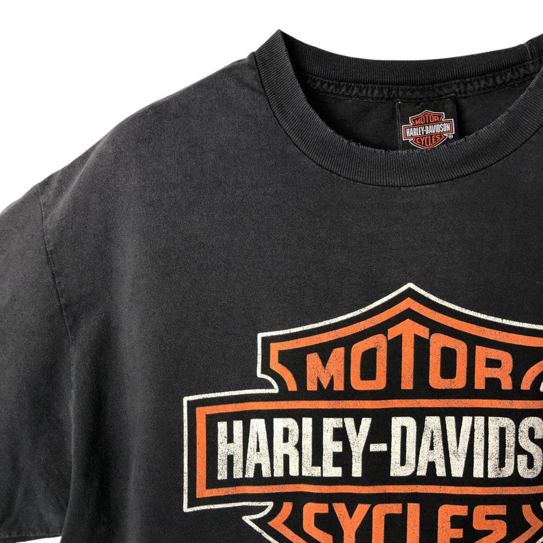 Vintage Harley-Davidson Motorcycle Paint Bike T-Shirt, Men's Size Large unclear black type Vintage Second Hand