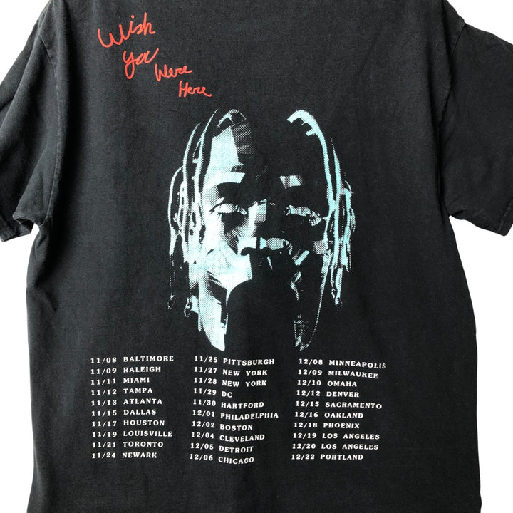 ASTRO WORLD Astroworld Rap T-shirt, Men's Size M cotton black type Vintage Second Hand