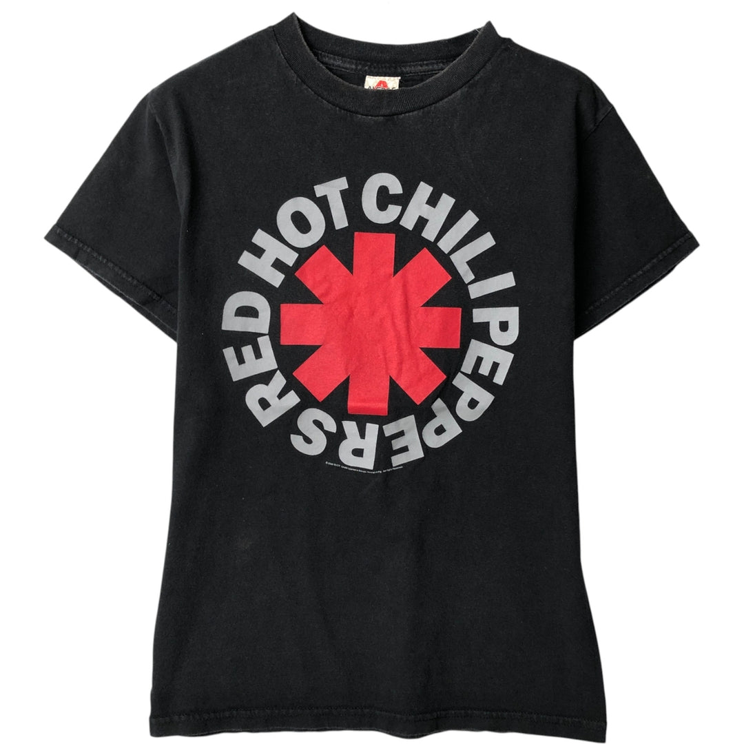 2000'S ALSTYLE RED HOT CHILI PEPPERS Band T-Shirt, Men's Size Small cotton black type Vintage Second Hand