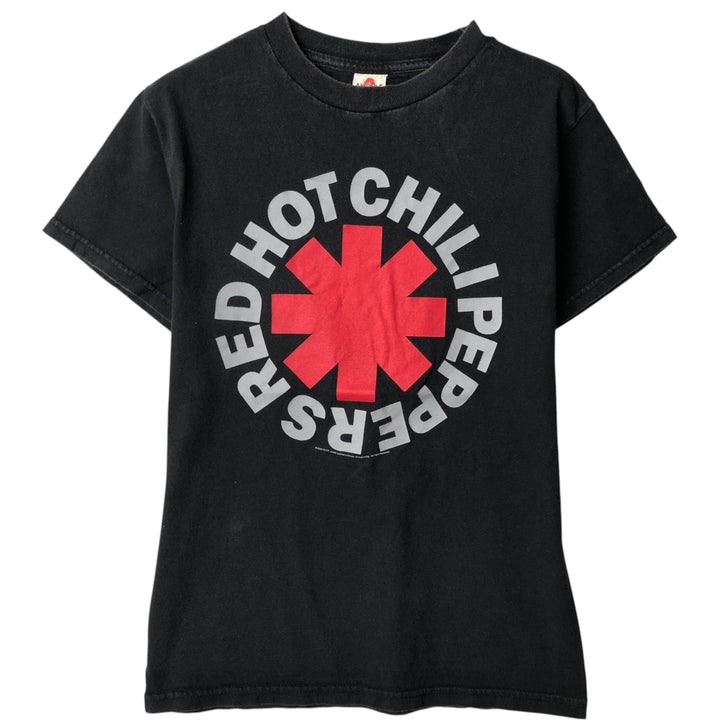2000'S ALSTYLE RED HOT CHILI PEPPERS Band T-Shirt, Men's Size Small cotton black type Vintage Second Hand