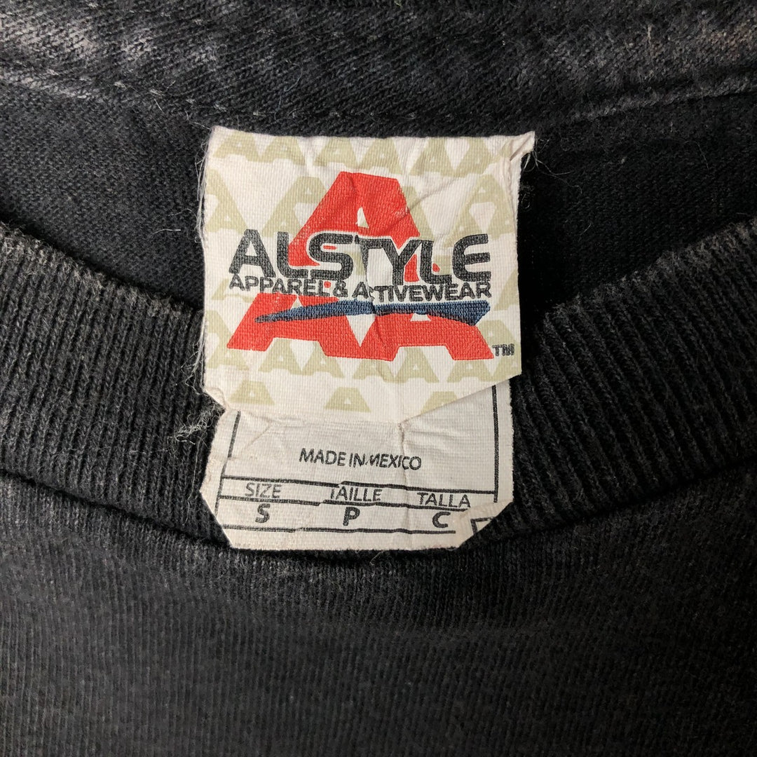 2000'S ALSTYLE RED HOT CHILI PEPPERS Band T-Shirt, Men's Size Small cotton black type Vintage Second Hand
