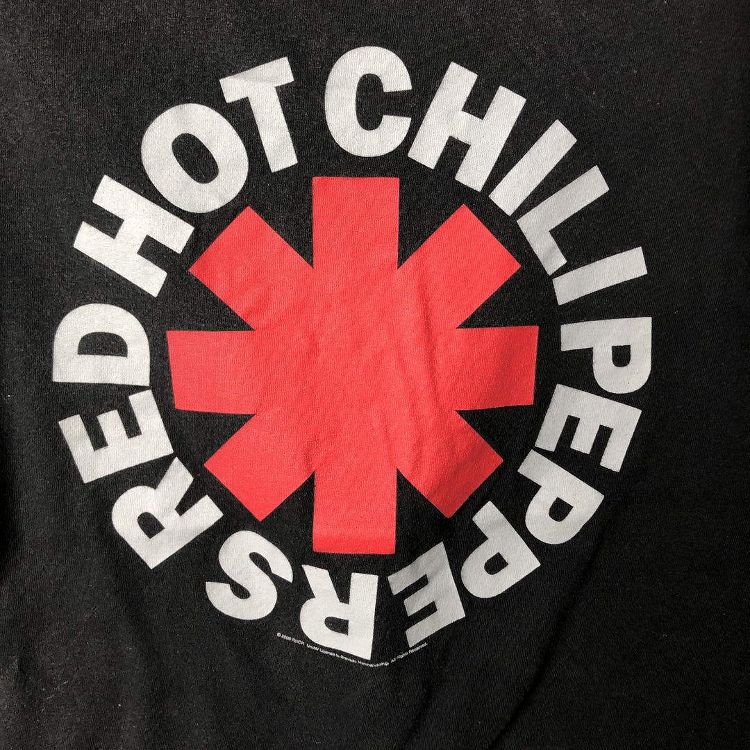 2000'S ALSTYLE RED HOT CHILI PEPPERS Band T-Shirt, Men's Size Small cotton black type Vintage Second Hand